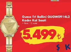 GUESS TRİ BELLİNİ GUGW0914L2 KADIN KOL SAATİ GUESS TRİ BELLİNİ GUGW0914L2 KADIN KOL SAATİ